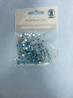 Produktbild von Ursus - Kreativ Accessoires * Steinchen hellblau * 4008525725091
