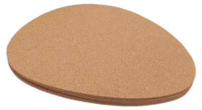 Produktbild von Mikasa Tischsets de Kieselsteinform Kork, Set de 4 Tischsets, 38cm x 30cm, Tischschutz de