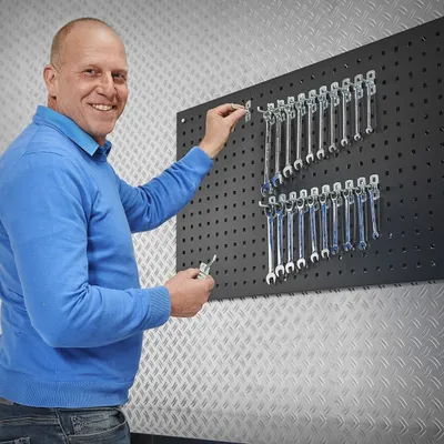 Produktbild von Werkzeughaken im 20er Set - 5 cm