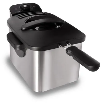 Produktbild von Inventum Kaltzonen Fritteuse 3 L Edelstahl GF431S