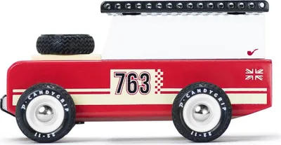 Produktbild von Candylab Holzspielzeugauto - Drifter Adventure Nigel - klassisches Design