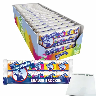Produktbild von Frigeo Ahoj-Brause Brocken (34x80g Beutel) VPE + usy Block