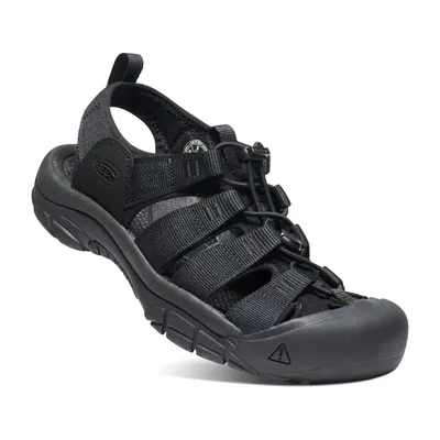 Produktbild von Keen Newport H2 Herren Wandersandalen Black/Steel Grey Größe 41