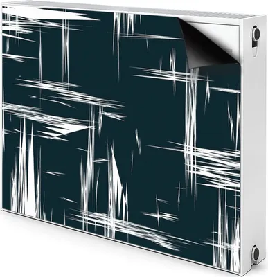 Produktbild von Magnet Heizkörperverkleidung Heizkörper-Abdeckung Heizung Heizkörper 80x60 cm  - Weiß, Kratzer