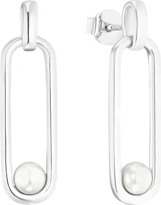 Produktbild von S.Oliver Ohrhänger 2033872 Silber Perle