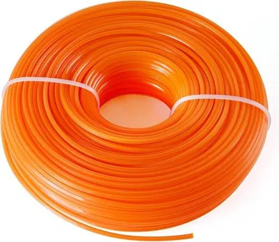 Productafbeelding van Heavy-duty grastrimmer draad, 2,4 mm x 86 meter - Vierkant profiel voor grasmaaiers