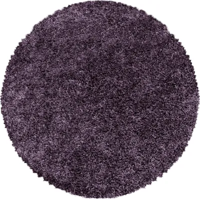 Produktbild von Carpetsale24 Hochflor Teppich Uni Einfarbig Modern Shaggy Teppich Wohnzimmer Flauschig Weich Preishammer, Grösse: 200 cm Rund