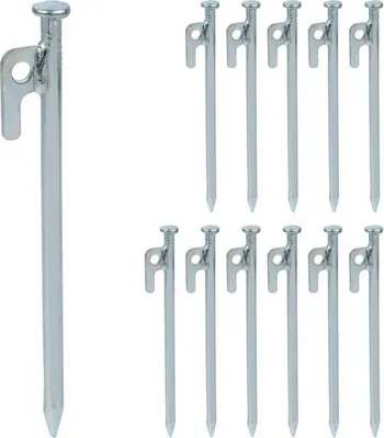 Image de Lot de 12 piquets de tente de 20 cm
