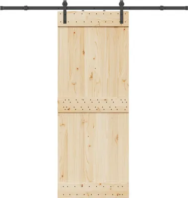 Zdjęcie produktu dla System do montażu drzwi przesuwnych, 213,5 cm, stal, czarny