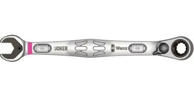 Produktbild von Wera Joker Maul-Ringratschen-Schlüssel, 8 x 144 mm, Ratschenseite 15° abgewinkelt