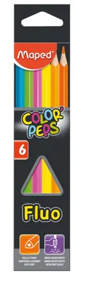 Produktbild von Maped Buntstift COLOR`PEPS Fluo 6er Kartonetui
