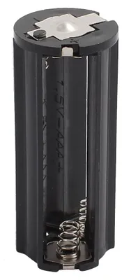 Produktbild von 2Pcs schwarz Batterie Halter fš¹r 3 x 1.5V AAA Batteries Taschenlampe neu