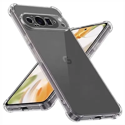 Obrázek produktu pro Silikonové pouzdro pro Google Pixel 9 Pro - Transparentní KP30963