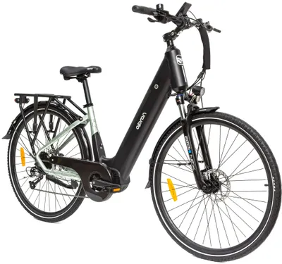 Obrázok produktu pre Dámske mestské elektrobicykel Olpran Tilia Low, kolesá 28″, Shimano, odpruženie, 250 W, 95 Nm, LCD displej