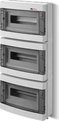 Produktbild von Sicherungskasten Verteilerkasten 39 Module Aufputz IP55
