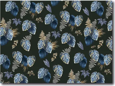 Zdjęcie produktu dla Podkładka plastikowa Blue Leaves