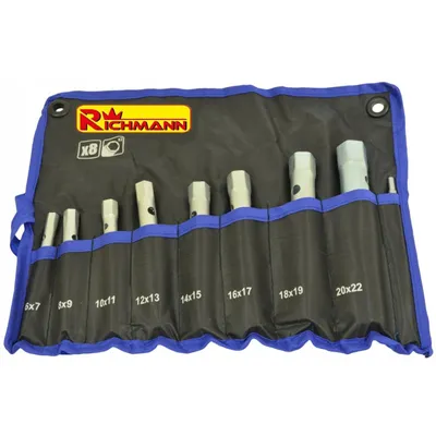 Immagine prodotto di Chiave a tubo, 6-22 mm, set di 8, RICHMANN