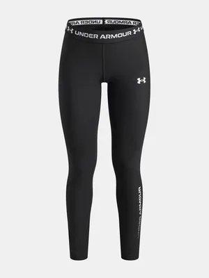 Obrázek produktu pro Dívčí legíny UNDER ARMOUR UA HEATGEAR BRANDED LEGGING 6013697-001 ČERNÁ velikost: 160-164