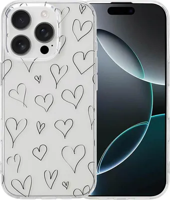 Zdjęcie produktu dla etui imoshion Design dla Apple iPhone 16 Pro - Serca