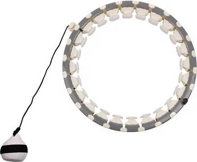 Produktbild von Hula-Hoop-Reifen Smart Gymnastikreifen Grau