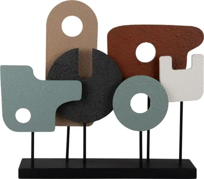 Produktbild von Present Time - Ornament Abstract Art - Multicolor - 36x10x44.5cm