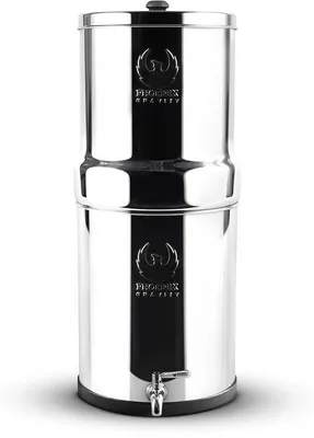 Image de Filtre à eau en acier inoxydable avec filtre à charbon pour une eau pure