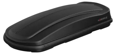 Immagine prodotto di NORDRIVE N60015 BOX 430D Box da tetto nero lucido 430 L, portata 75 kg