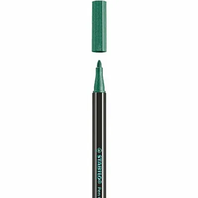 Produktbild von Premium Metallic-Filzstift - STABILO Pen 68 metallic - Einzelstift - metallic grün