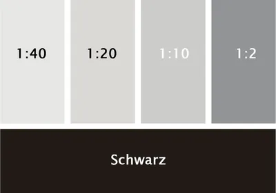 Produktbild von Silikat Vollton- & Abtönfarbe schwarz 250 ml