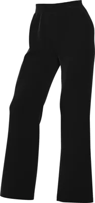 Productafbeelding van NIKE 24.7 Perfectstretch Dri-Fit broek met hoge taille en wijde pijpen (dames), zwart
