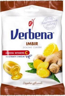 Produktbild von Kräuterbonbons mit Eisenkraut und Ingwer, 60 g