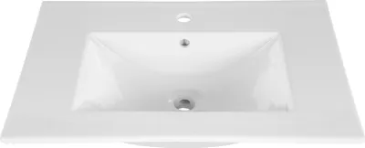 Obrázek produktu pro Umyvadlo Vestavné umyvadlo Umyvadlo 81 x 46 cm Bílé umyvadlo