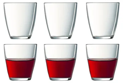 Produktbild von Luminarc Trinkglaser - 6 Stuck - transparent - Glas - 250 ml