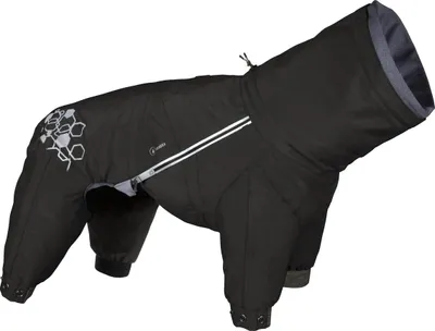 Produktbild von Hurtta Mudventure Overall raven (schwarz), Größe: 50M / Rückenlänge: 47-52 cm