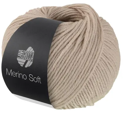 Produktbild von Lana Grossa - Merino Soft 0002 graubeige