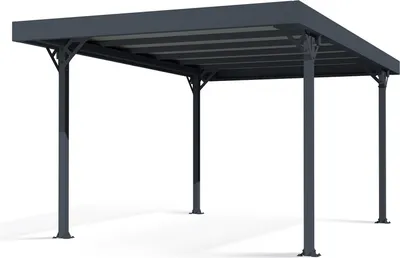 Produktbild von Palram - Canopia Aluminium Carport Palma 5000 Grau 497x293x224 cm