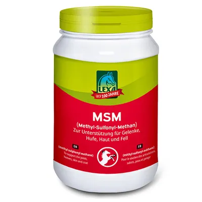 Produktbild von 1 kg LEXA MSM Pulver für Pferde