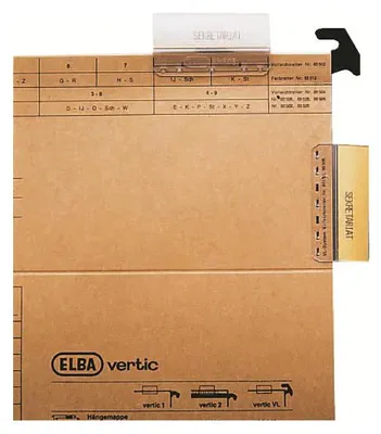 Produktbild von ELBA VL - Hängeregisterreiter - durchsichtig