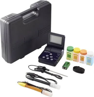 Produktbild von VOLTCRAFT KBM-700 Kombi-Messgerät Leitfähigkeit, pH-Wert, Redox (ORP), Temperatur, Salz