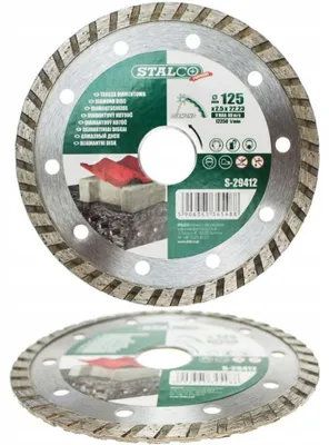 Obrázok produktu pre Diamantový kotúč STALCO 125 mm Premium Turbo