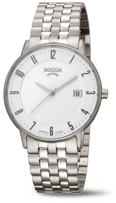 Produktbild von Boccia 3607-06 Herrenuhr Titanium 39mm 5ATM