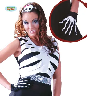 Produktbild von Skelett Handschuhe für Erwachsene