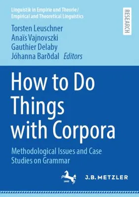 Produktbild von How to Do Things with Corpora