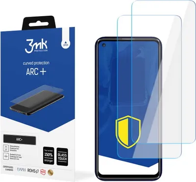 Produktbild von 3mk Display Schutzfolie ARC+ für LG W41/W41+/W41 Pro  0,17mm Self-Heal (2 Stück)