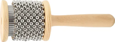 Image de Cabasa,Cabasa en bois,Cabasa à manivelle,Cabasa à billes d'acier,Jouet de percussion pour enfants,Cabasa portable