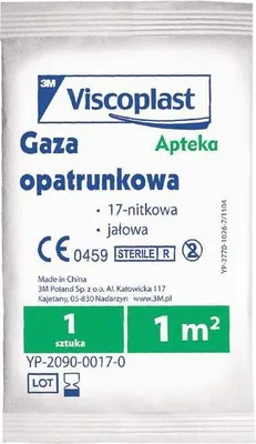 Produktbild von Wundverband aus steriler Baumwolle, 17 Fäden, 1 m2, 1 Stück