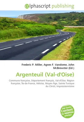 Produktbild von Argenteuil (Val-d'Oise)