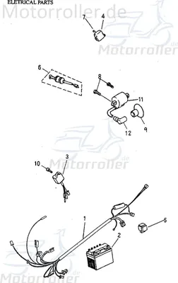 Produktbild von Adly CDI Zündbox RT 50 Road Trace Steuergerät 50ccm 2Takt Motorroller.de CDI-Einheit Blackbox Zündeinheit Minarelli liegend Motorrad Moped Ersatzteil