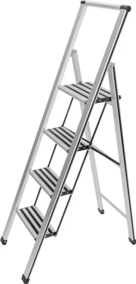 Obrázek produktu pro WENKO skládací žebřík Stepladder Stepladder 4-stupňový výsuvný žebřík pro domácnost Stepladder