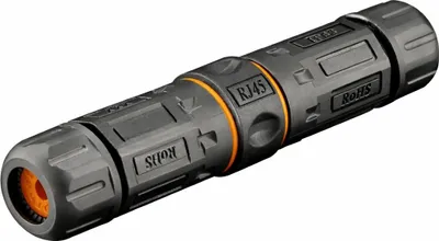 Image de Connecteur de câble DANICOM CAT6A STP RJ45 pour l'extérieur, IP68
